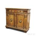 Northern Italian Baroque Walnut Cabinet