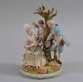 Meissen Porcelain Figural Group