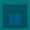 Josef Albers GermanAmerican 18881976 Blue Reminding