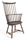 Philadelphia Windsor armchair ca 1765