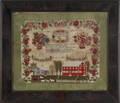 Pennsylvania wool needlework dated