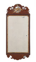Chippendale mahogany looking glass