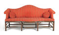 Chippendale style mahogany sofa