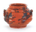 Pennsylvania redware jar 19th c