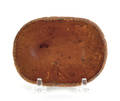 Miniature Pennsylvania redware loaf dish 19th c