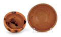 Two miniature Pennsylvania redware bowls 19th c