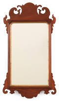 Chippendale mahogany looking glass