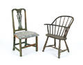 New England Queen Anne dining chair