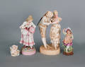 Four French or German bisque figures