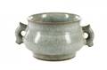 Chinese Quan Type Celadon Glazed Gui Censer