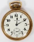 HAMILTON WATCH CO GOLD FILLED POCKET WATCH
