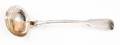 New York silver straining ladle ca 1830