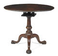 Pennsylvania Chippendale mahogany tea table ca 1770