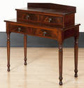 Sheraton mahogany dressing table