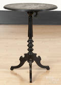 Victorian painted candlestand