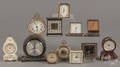 Twelve novelty clocks