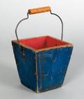 Small Pennsylvania pine berry pail 19th c