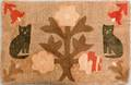 American hooked rug 19th c