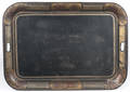 Painted tole tray