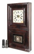 Forestville Empire mahogany mantel clock