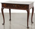 George II marquetry inlaid dressing table