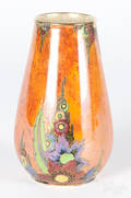 Crown Devon lustre vase