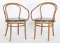Pair of Thonet bentwood chairs