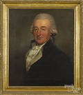 English oil on canvas portrait of a gentleman
