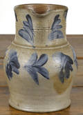 Pennsylvania stoneware pitcher 19th c