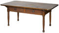 Pennsylvania Sheraton walnut tavern table ca 1820