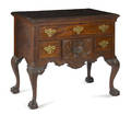 Philadelphia Chippendale mahogany dressing table ca 1765