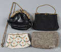 Four vintage purses