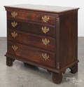 Pennsylvania Chippendale walnut chest of drawers