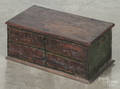 Continental painted oak lock box