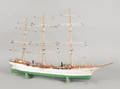 Finnish square rigged model early 20th c