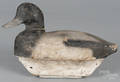 Carved and painted duck decoy