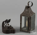 Small tin carry lantern