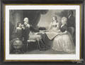 Engraving of the Washington Family by Sartain