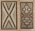 Two Navajo weavings early 20th c