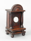 Pennsylvania walnut watch hutch late 18th c
