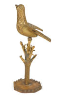 Southeastern Lancaster County Carver bird on stump ca 1900