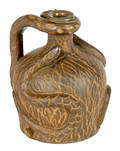 Stoneware Temperance jug late 19th c
