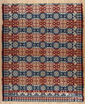 Pennsylvania jacquard coverlet