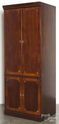 Hekman mahogany entertainment cabinet