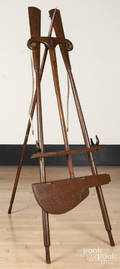 Folk art nautical easel