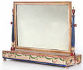 Peter Hunt painted shaving mirror