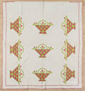 Appliqu basket pattern quilt