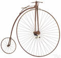 Columbia penny farthing high wheel bicycle late 19th c