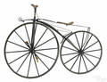 French Michaux boneshaker bicycle late 19th c