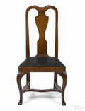 Pennsylvania Queen Anne walnut dining chair ca 1745